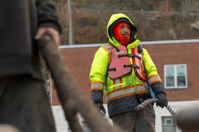 (Credit: Michel Sauret / U.S. Army Corps of Engineers Pittsburgh District)