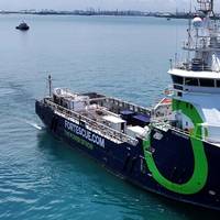 Fortescue Green Pioneer vessel (Credit: Maritime and Port Authority of Singapore)