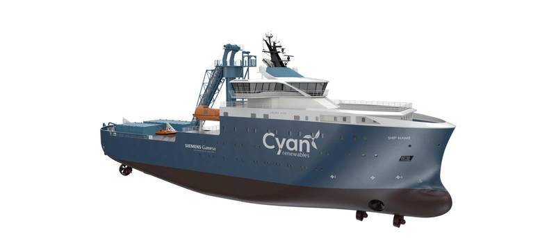 Illustration for Cyan Renewables new SOV (Credit: Vard Design) 