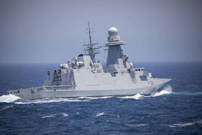 Italian navy Bergamini Class Frigate Fasan (F 591) (File photo: Keith Nowak / U.S. Navy)