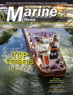 Marine News Magazine Cover Nov 2022 - Great Workboats of 2022