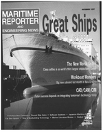 Maritime Reporter Magazine Cover Dec 1997 - 